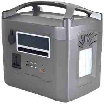 Power Inverter - Station d'alimentation électrique solaire portable 600W