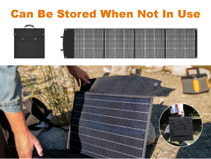 Panneau solaire pliable durabl - Solar Panel 200W avis et prix