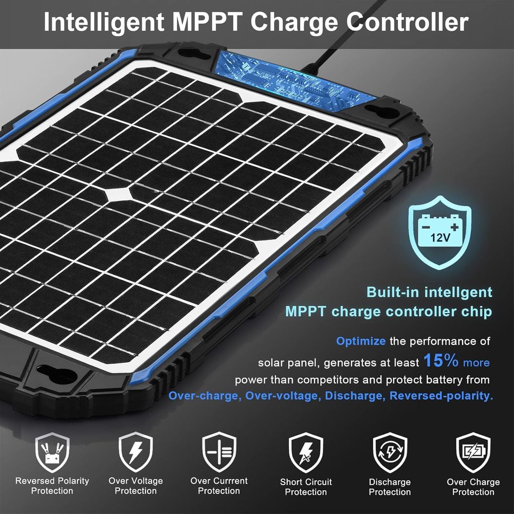 Chargeur et mainteneur de batt - Charge Controller Solar avis et prix