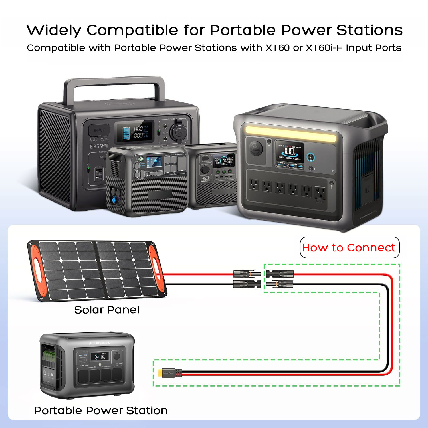 Cordon de charge XT60 vers con - Solar Generator avis et prix